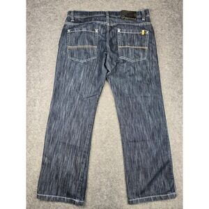 Southpole Jeans Men's 36x30 (Fits 36x29)‎ Dark Wash Blue Loose Fit VTG Y2K Baggy